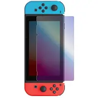 Muvit Screenprotector van gehard glas voor Nintendo Switch T Gaming Clear