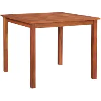vidaXL Tuintafel 85x85x74 cm massief acaciahout
