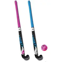 Angel Sports Hockeyset 3-delig Blauw/roze 28 Inch