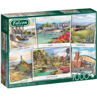 Falcon puzzel Welcome to Wales - Legpuzzel - 1000 stukjes