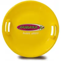 Jamara 460370 slee Pannenkoekslee Geel