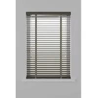 Decosol Horizontale jaloezie hout 50mm taupe 80 x 130cm online kopen