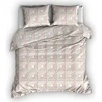 Satin d'or dekbedovertrek Tiles Rose-240x200/220