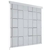 vidaXL Rolgordijn voor douche 160x240 cm vierkant online kopen