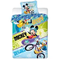 Disney Mickey Mouse Dekbedovertrek - Eenpersoons - 140 X 200 Cm - Polyester