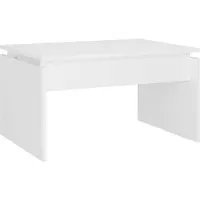 vidaXL Salontafel 68x50x38 cm bewerkt hout wit