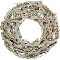 Tom Decoratiekrans 40 Cm Hout Naturel