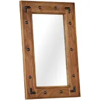 vidaXL Spiegel 50x80 cm massief acaciahout