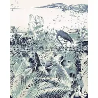 Komar Vliesbehang Digitale print vlies - Fantasia Cool - Afmeting 200 x 250 cm (1 stuk)