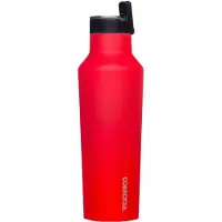 Corkcicle Drinkfles Sport Canteen Sriracha 600 Ml Rvs Rood