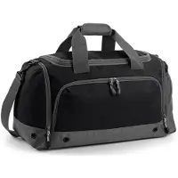 Blokker Weekendtas/sporttas Zwart/grijs 30 Liter - Sporttassen