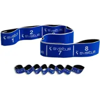 SVELTUS Elastiband 20 Kg 90 Cm Blauw + Poster