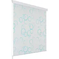 vidaXL Rolgordijn voor douche 100x240 cm bubbel online kopen