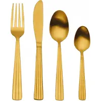 MIKASA Champ Cutlery Set 16 Pieces Goud