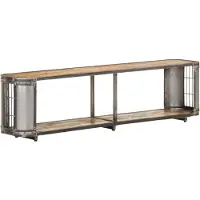 vidaXL Tv-meubel 150x30x40 cm massief mangohout