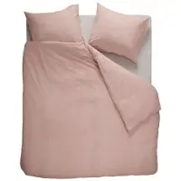 Beddinghouse Dekbedovertrek Frost Soft Pink Flanel-260 x 200 / 220 cm | Extra Breed