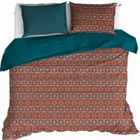 De Witte Lietaer Dekbedovertrek Melchior Brandy Brown Flanel-260 x 200 / 220 / 240 cm | Extra Breed
