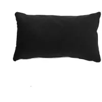 Bronx71 Sierkussen Anna velvet zwart 25 x 45 cm.