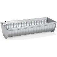 Patisse verstelbare rugvorm 25-35 cm, zilverstaal, Bakblik, Zilver