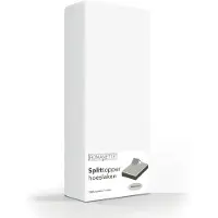 Romanette Molton Split Topper Hoeslaken Romanette
