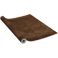 vidaXL Meubelfolie zelfklevend 500x90 cm pvc donkereikenkleurig