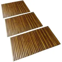 vidaXL Badmat acaciahout 80 x 50 cm 3 stuks online kopen