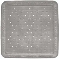 kela Antislipmat Kreta Douche Lightgrey (55 x 55 cm)