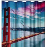 RIDDER Douchegordijn San Francisco 180x200 cm