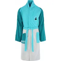 Blokker Wave Hawaii Badjas Tres Katoen Turquoise/blauw/wit Maat L