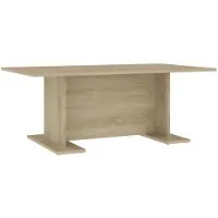 vidaXL Salontafel 103,5x60x40 cm bewerkt hout sonoma eikenkleurig