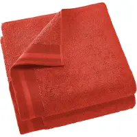 De Witte Lietaer Douchelaken Contessa Burnt Orange (70 x 140 cm) (set van 2)