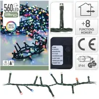 Big Buy Cooking Micro Cluster | Kerstverlichting | 11 meter, 560 LED's, multicolor, 8 functies
