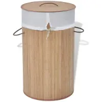 vidaXL bamboe wasmand rond natuurlijk online kopen