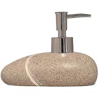RIDDER Little Rock Vrijstaande zeepdispenser, beige