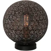 Freelight Tafellamp Oronero Ø 30 cm zwart-goud