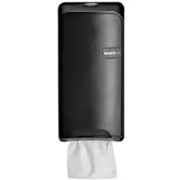 Euro Products Toiletroldispenser Quartz Bulkpack 28 Cm Zwart