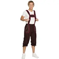 Boland Lederhose klaus (bruin en rood)