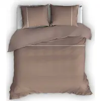Romanette Dekbedovertrek Romanette Duchesse Taupe Flanel