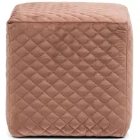 Rivièra Maison Seine Footstool Vel III Rose Stain
