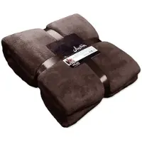 Unique living Justin fleece plaid