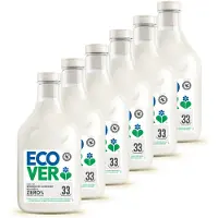 Ecover 6x Wasverzachter Zero 33 Wasbeurten 1 Liter