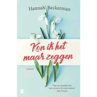Boekerij Kon ik het maar zeggen (Paperback)