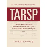 Pearson Benelux TARSP - Taal Analyse Remediëring en Screening Procedure