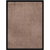 vidaXL Deurmat 60x80 cm bruin