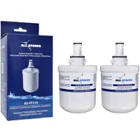 Allspares Waterfilter (2x) voor koelkast geschikt voor Samsung DA29-00003F / DA29-00003G / HAFIN2