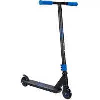Nijdam Stuntstep - Blue Smoke - Zwart/Blauw - Aluminium