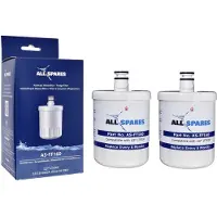 Allspares Waterfilter (2x) voor koelkasten geschikt voor LG LT500P / 5231JA2002A / ADQ72910901 / ADQ72910907