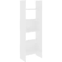 vidaXL Boekenkast 60x35x180 cm bewerkt hout wit