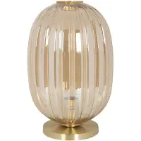 Clayre & Eef Tafellamp Inclusief Lichtbron Ø 20*35 Cm E14/max 1*40w