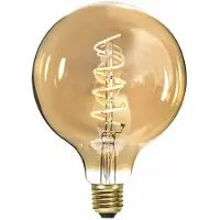 Highlight Lamp LED G125 4W 180LM 2200K Dimbaar Amber